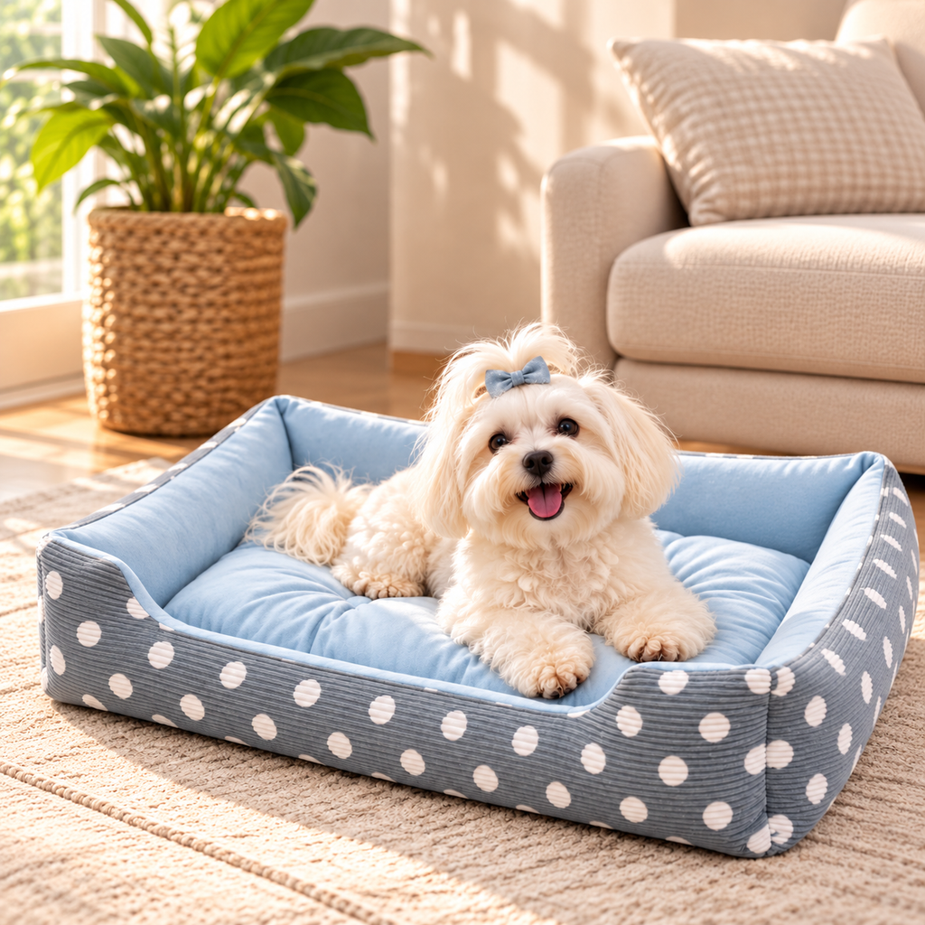 CozyPaws Four-Season Dog Bed