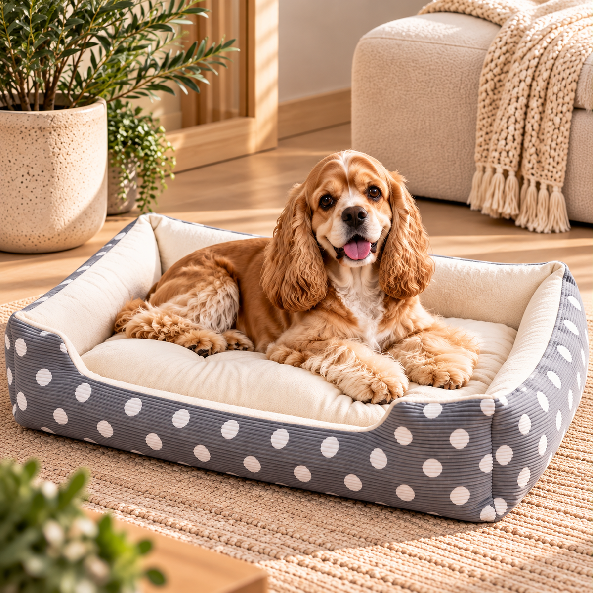 CozyPaws Four-Season Dog Bed