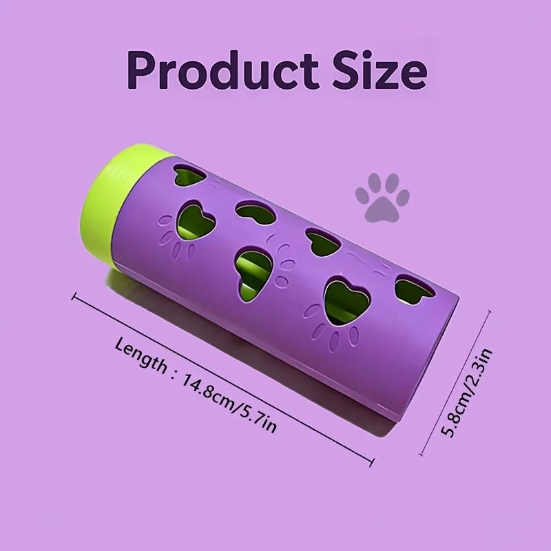 PawLuxe Interactive Slow Feeder Treat Dispenser – Detachable Bite-Resistant Toy for Dogs & Cats