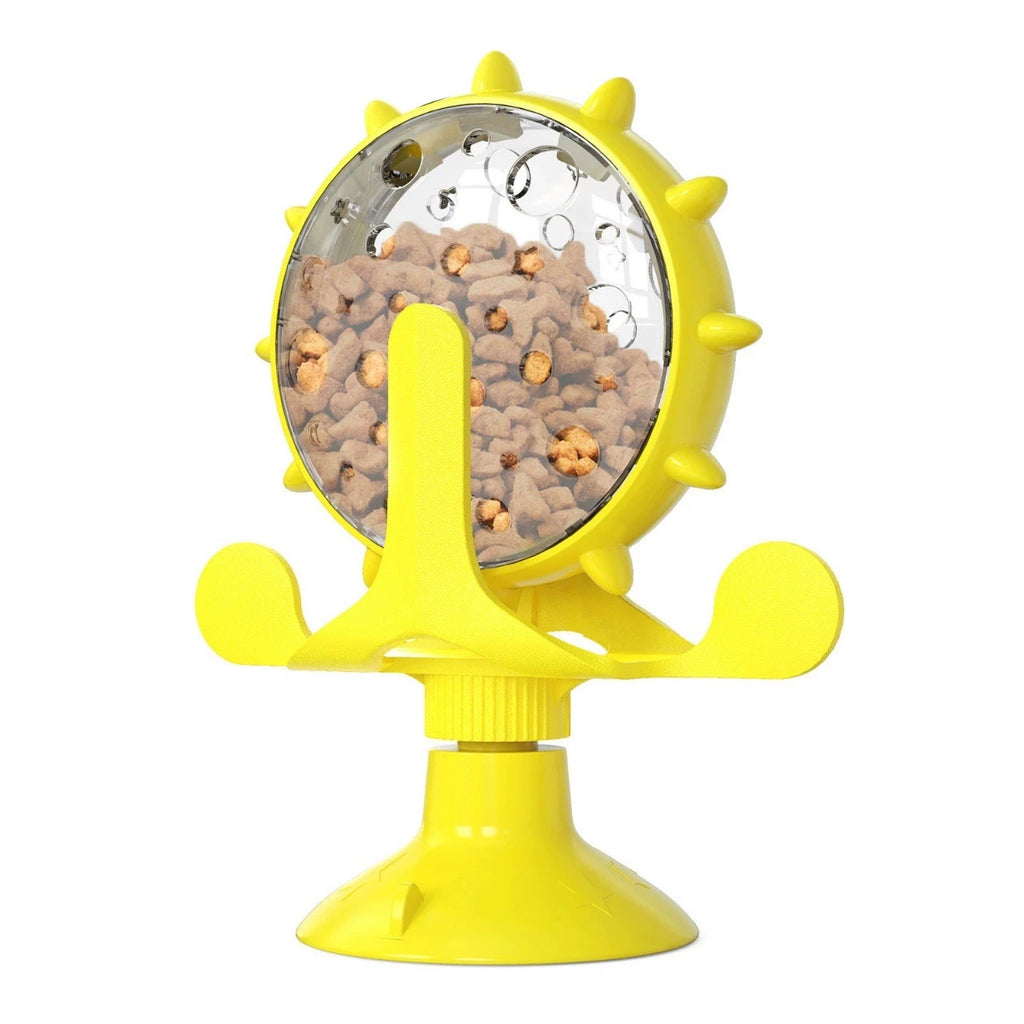 PawLuxe Interactive Pet Food Dispenser Toy – Treat Training Feeder for Dogs & Cats