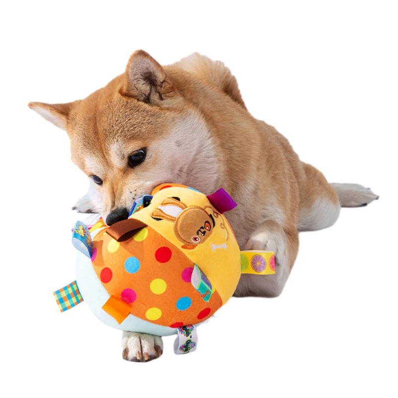 ToughGrip Interactive Dog Chew Toy with Bell