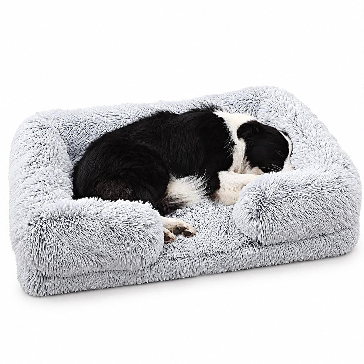 Plush Round Pet Bed